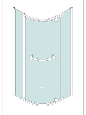 Frameless shower enclosures